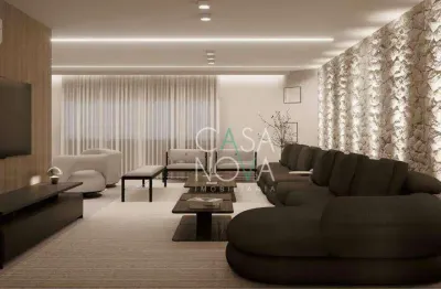 Cobertura com 4 dormitórios à venda, 370 m² por r$ 4.290.000,00 - ponta da praia - santos/sp