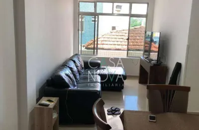 Apartamento com 2 dormitórios à venda, 100 m² por r$ 600.000,00 - gonzaga - santos/sp