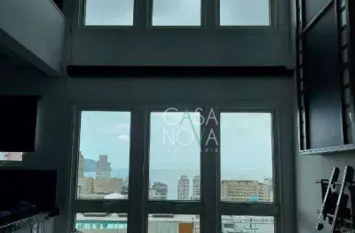 Loft com 1 dormitório para alugar, 82 m² por R$ 7.633,24/mês - Gonzaga - Santos/SP