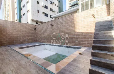 Casa com 4 dormitórios à venda, 300 m² por r$ 8.000.000,00 - embaré - santos/sp