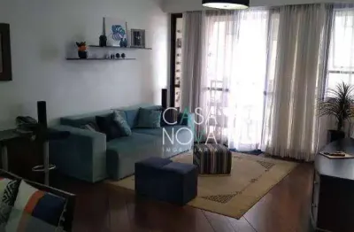 Apartamento com 3 dormitórios à venda, 138 m² por r$ 770.000,00 - embaré - santos/sp
