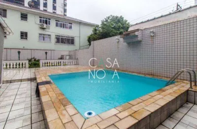 Casa com 2 dormitórios à venda, 254 m² por r$ 2.400.000,00 - marapé - santos/sp