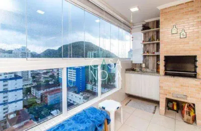 Apartamento com 2 dormitórios à venda, 77 m² por r$ 745.000,00 - boa vista - são vicente/sp