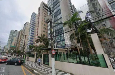 Apartamento com 1 dormitório à venda, 58 m² por r$ 405.000,00 - pompéia - santos/sp