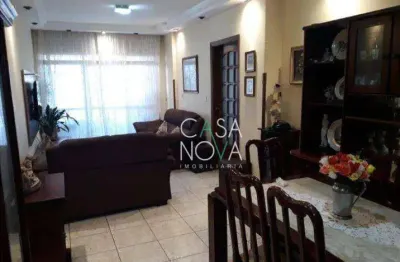 Apartamento com 2 dormitórios à venda, 100 m² por r$ 580.000,00 - campo grande - santos/sp