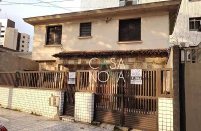 Sobrado com 2 dormitórios para alugar por r$ 3.500,00/mês - encruzilhada - santos/sp