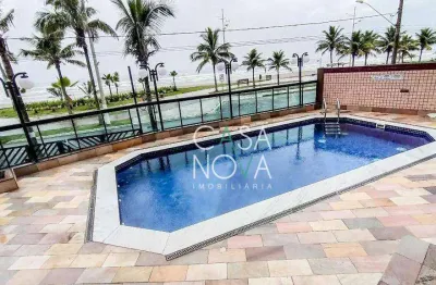 Cobertura com 4 dormitórios à venda, 223 m² por r$ 1.015.000,00 - vilamar - praia grande/sp