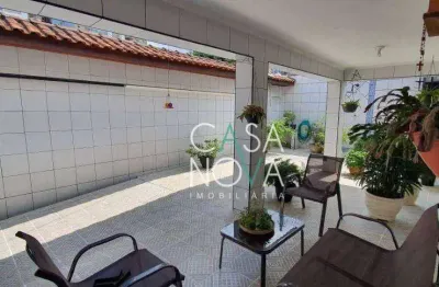 Casa com 3 dormitórios à venda, 136 m² por r$ 800.000,00 - mirim - praia grande/sp