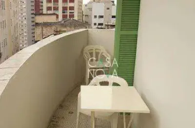 Apartamento com 1 dormitório à venda, 64 m² por r$ 320.000,00 - josé menino - santos/sp
