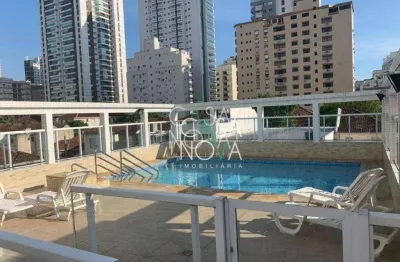 Apartamento com 2 dormitórios para alugar, 58 m² por r$ 4.500,00/mês - josé menino - santos/sp
