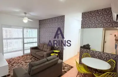 Apartamento a venda ou aluguel com 85m², 2 quartos, 1 vaga no gonzaga em santos