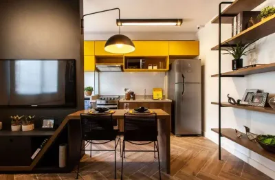 Apartamento com 2 dormitórios à venda, 34 m² por r$ 330.000,00 - várzea da barra funda - são paulo/s