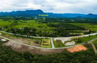 Terreno à venda na rua estrada fazenda, 1, pirabeiraba, joinville por r$ 750.000