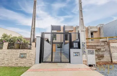 Casa com 2 quartos à venda na rua advogado miguel cercal, 364, nova brasília, joinville por r$ 385.000