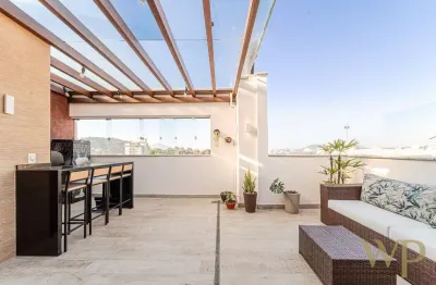 Cobertura com 3 quartos à venda na rua alexandre humbold, 125, santo antônio, joinville por r$ 979.000