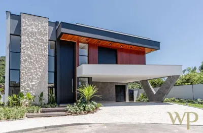 Casa em condomínio fechado com 4 quartos à venda na rua presidente vargas, 146, pirabeiraba, joinville por r$ 2.590.000