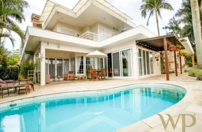 Casa em condomínio fechado com 4 quartos à venda na estrada da ilha, 4830, pirabeiraba, joinville por r$ 10.000.000