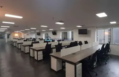 Conjunto comercial 2 salas unificadas para locação! a 500 metros a pé do metrô vila olímpia
