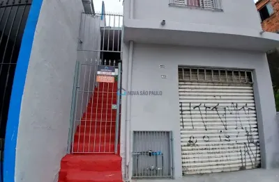 Casa para locação, térrea com 1 dorm. próximo ao corpo de bombeiros do jabaquara!