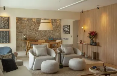 Locação. brooklin. apartamento com 240m² 3 suítes. 3 vagas.