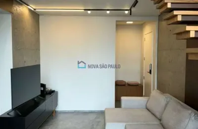 Locação. vila olímpia. apartametno  duplex com 112m². mobiliado. 3 suítes. 2 bagas.