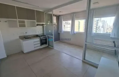 Apartamento para locação na saúde com 01 quarto e 01 vaga.