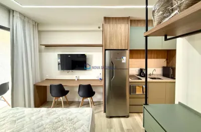 Studio de 28 m² para locação ao lado da estação do metrô sacomã