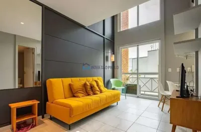 Venda apartamento duplex - paraíso - 01 quarto - 43m2 - 01 vaga - pé direito alto - próximo do metrô