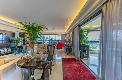 Apartamento mobiliado para alugar|4 suítes|próximo ao parque ibirapuera