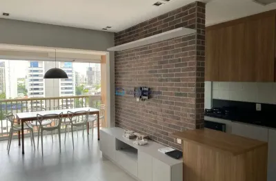 Apartamento para locação no Itaim Bibi com 02 quartos e 01 vaga de garagem.