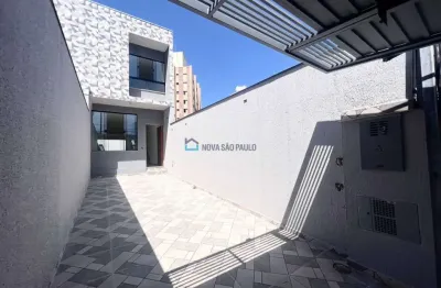 Sobrado novo,3dts,suíte,quintal,2 vagas ! bosque saúde/ 1.500m do metrô pça arvore/shop plaza sul