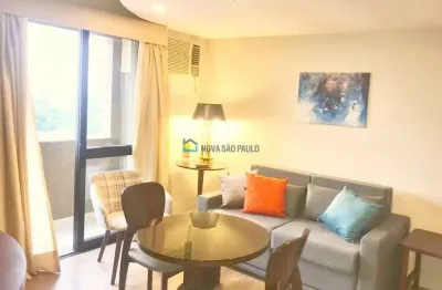 Flat com 1 quarto à venda na Rua Indiana, --, Brooklin Paulista, São Paulo