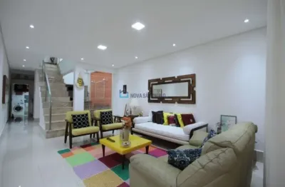 Sobrado novo de 108,5 m² de área útil - 3 dormitórios e 2 vagas - jardim da saúde