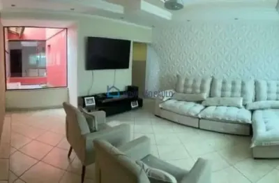 Sobrado de 262m² de área útil  4 dormitórios e 6 vagas - santo andré sp