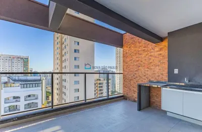 Apartamento novo à venda no campo belo com 1 suíte e 2 vagas de garagem.