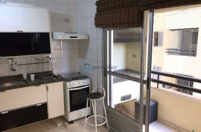 Studio amplo tipo loft, , 34m²,  sacada gourmet, próximo ao metro.