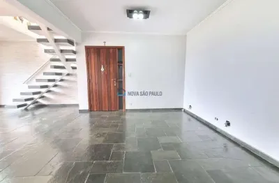 Cobertura duplex 220m² 03 dormitórios, 02 vagas no jabaquara