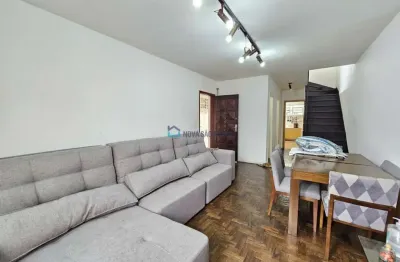 Sobrado 3 dormitórios, 1 suite, churrasqueira, 2 vagas jardim santa emília