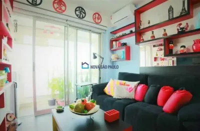 Apartamento 1 quarto mobiliado à venda - chácara santo antônio