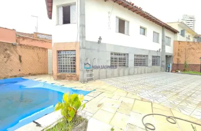 Sobrado à venda com 4 dormitórios e 4 vagas, 383 m² vila gumercindo - metrô santos imigrantes
