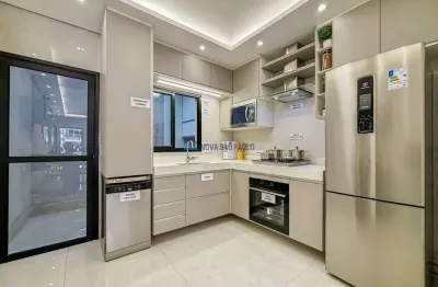 Sobrado mobiliado tríplex novo 3 suíte, 2 vagas, terraço gourmet ! prox. metrô vila mariana
