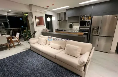 Apartamento com 103 metros mobiliado - vila gumercindo