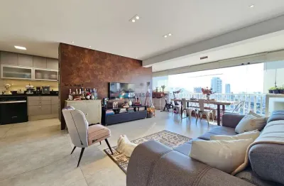 Apartamento 95m², varanda gourmet, vista panorâmica  2 suítes, 02 vagas e depósito