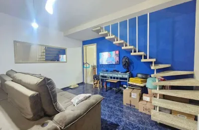 Sobrado na  vila guarani, com 2 dormitórios e garagem.