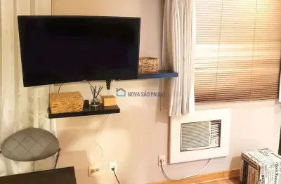 Flat com 1 quarto à venda na Rua Tuim, --, Moema, São Paulo