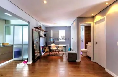 Metrô conceição, 1 dormitórios e 1 vaga, com sala ampliada em andar alto!