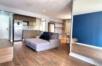 Metrô conceição, 1 dormitórios e 1 vaga, com sala ampliada em andar alto!