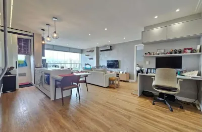 Apartamento venda 1 dormitório suíte 1 vaga livre brooklin paulista