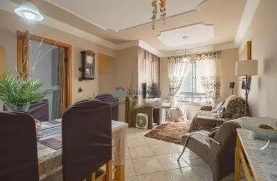 Apartamento 60 m² , 2 dormitórios, 2 vagas de garagem demarcadas