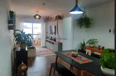 Apartamento com 2 dormitórios; 2 banheiros; 1 vaga - 65m² - a 400 metros do metrô santos imigrantes